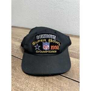 Vintage Dallas Cowboys 1992 Super Bowl Champions SnapBack Hat Sports Specialties